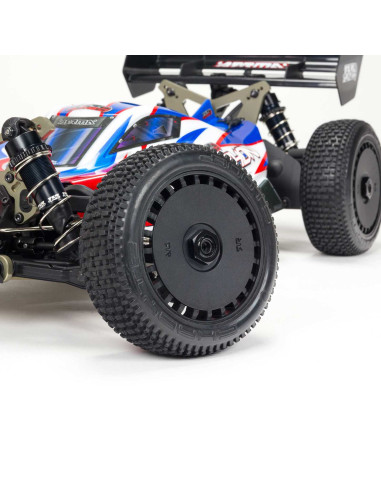 1/8 TLR Tuned TYPHON 6S 4WD BLX Buggy RTR, Red/Blue