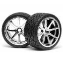 RUEDAS SAVAGE CROMADAS 140x70mm