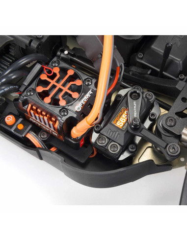 1/8 TLR Tuned TYPHON 6S 4WD BLX Buggy RTR, Red/Blue