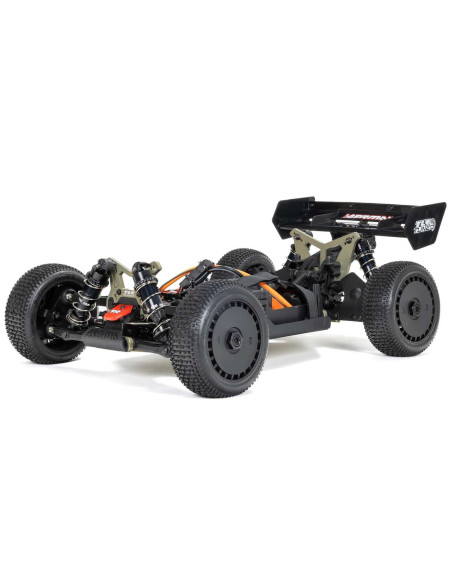 1/8 TLR Tuned TYPHON 6S 4WD BLX Buggy RTR, Red/Blue