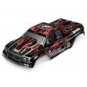 SAVAGE FLUX HP GT-2 PAINTED BODY (BLACK/GRAY/RED) 