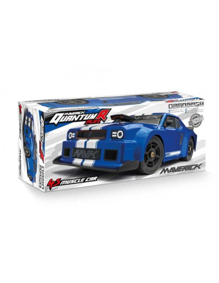 QuantumR Flux 4S 1/8 4WD Muscle Car - Blue