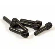 SCREW SHAFT M5x3x18mm (BLACK/6pcs)