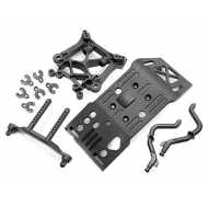 SKID PLATE/BODY MOUNT/SHOCK TOWER SET