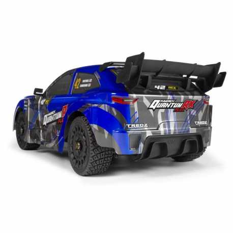 QuantumRX Flux 4S 1/8 4WD Rally Car - Blue