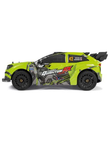 QuantumRX Flux 4S 1/8 4WD Rally Car - Fluoro Green