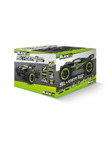 BLACKZON SLYDER ST 1/16 4WD ELECTRIC STADIUM TRUCK - GREEN