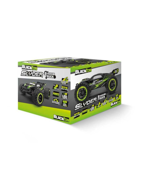 BLACKZON SLYDER ST 1/16 4WD ELECTRIC STADIUM TRUCK - GREEN