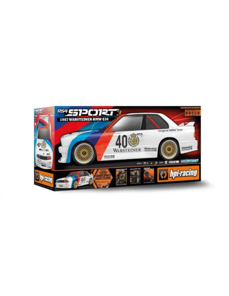 RS4 SPORT 3 BMW M3 E30 1987 WARSTEINER 1/10