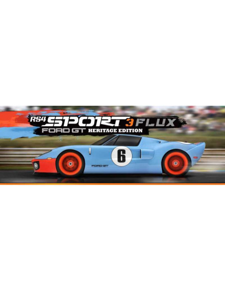 RS4 SPORT 3 FLUX FORD GT HERITAGE EDITION 4WD 1/10 2.4GHZ