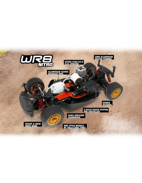 HPI Racing Subaru Impreza 2001 WRC 1/8 WR8 3.0 RTR
