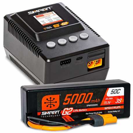 Smart Powerstage Surface Bundle: 5000mAh 3S LiPo Battery / S155 Charger EU