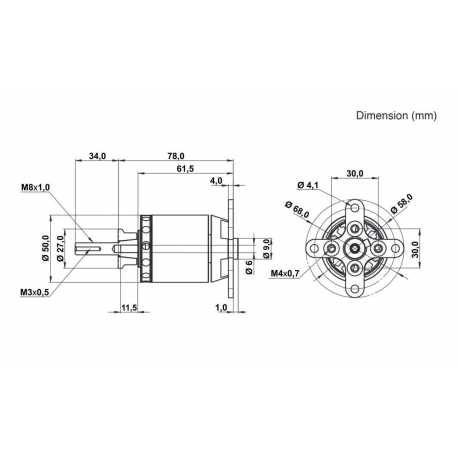 OMA-5025-375 BL-Motor