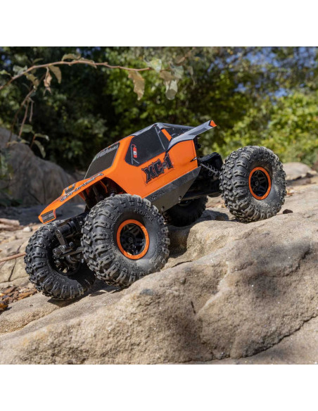 1/24 AX24 XC-1 4WS Crawler Brushed RTR, Orange