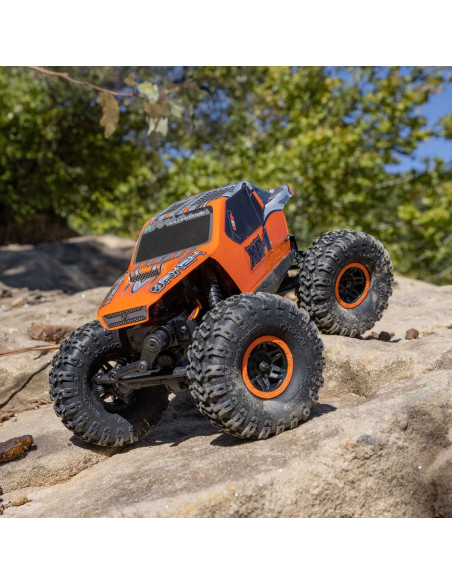 1/24 AX24 XC-1 4WS Crawler Brushed RTR, Orange
