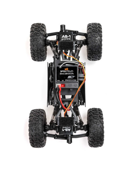 1/24 AX24 XC-1 4WS Crawler Brushed RTR, Orange