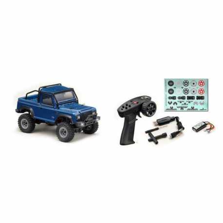 1:24 Micro Crawler "Defender" blue RTR