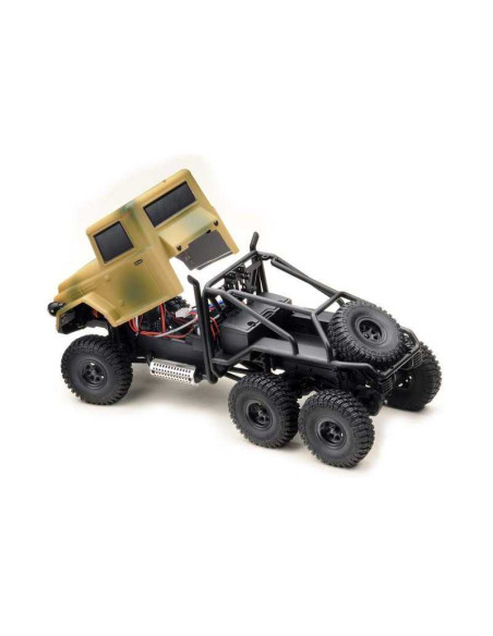 1:18 Micro Crawler "6x6 US Trial Truck" camouflage RTR