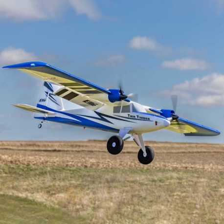 Twin Timber 1.6m BNF Basic with AS3X and SAFE Select