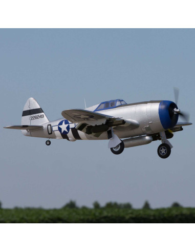 P-47 Razorback 1.2m BNF Basic with AS3X & SAFE Select