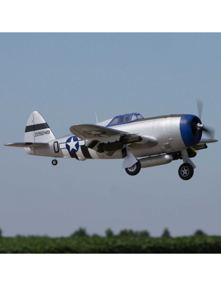 P-47 Razorback 1.2m BNF Basic with AS3X & SAFE Select