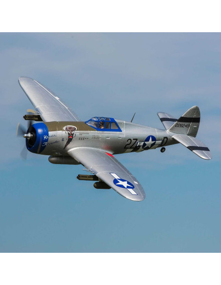 P-47 Razorback 1.2m BNF Basic with AS3X & SAFE Select