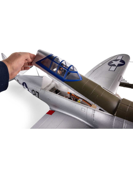 P-47 Razorback 1.2m BNF Basic with AS3X & SAFE Select