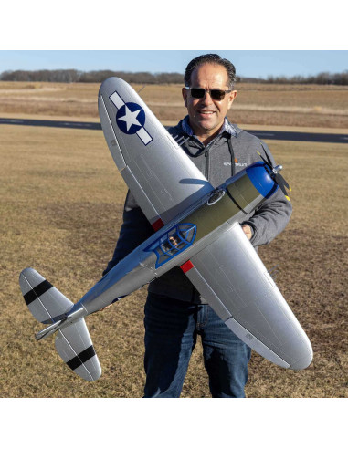 P-47 Razorback 1.2m BNF Basic with AS3X & SAFE Select