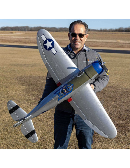 P-47 Razorback 1.2m BNF Basic with AS3X & SAFE Select