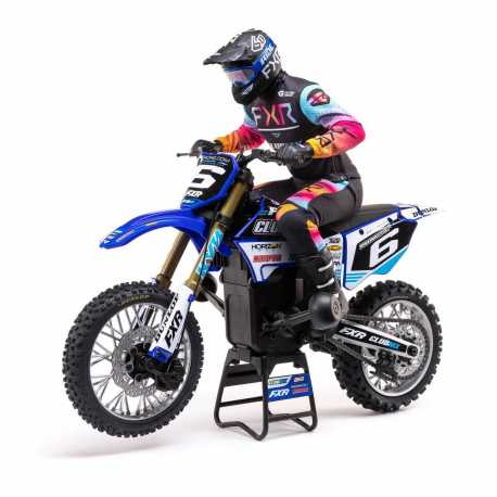 1/4 Promoto-MX Motorcycle RTR, Club MX Azul