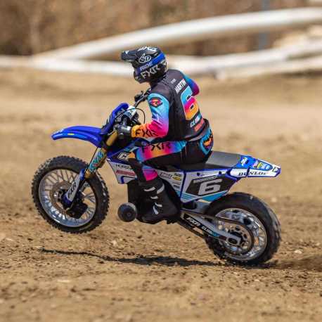 1/4 Promoto-MX Motorcycle RTR, Club MX Azul
