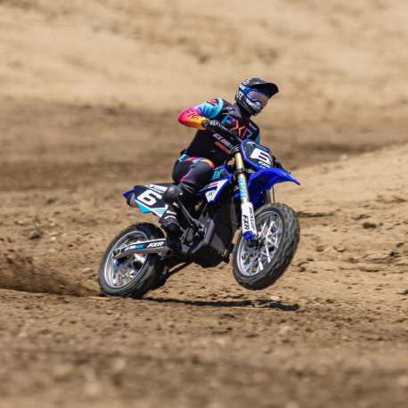 1/4 Promoto-MX Motorcycle RTR, Club MX Azul