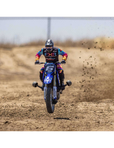 1/4 Promoto-MX Motorcycle RTR, Club MX Azul
