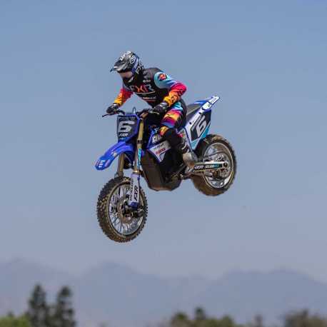 1/4 Promoto-MX Motorcycle RTR, Club MX Azul