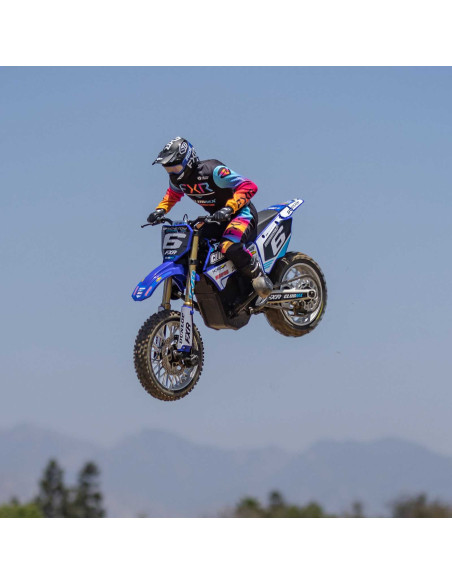 1/4 Promoto-MX Motorcycle RTR, Club MX Azul