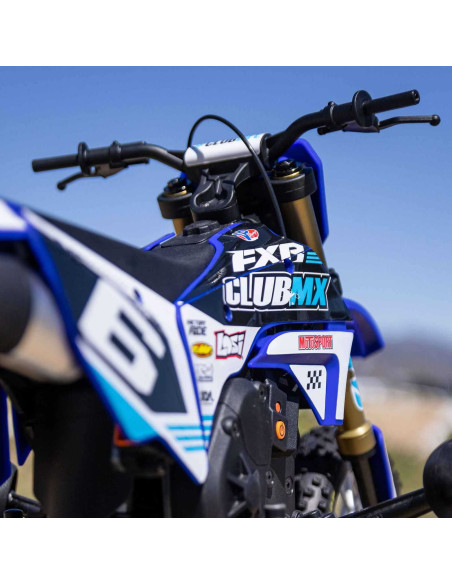 1/4 Promoto-MX Motorcycle RTR, Club MX Azul