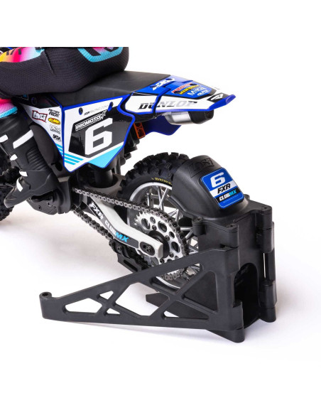 1/4 Promoto-MX Motorcycle RTR, Club MX Azul