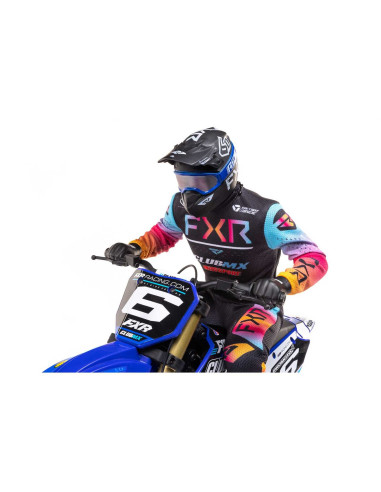 1/4 Promoto-MX Motorcycle RTR, Club MX Azul