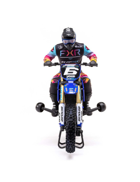 1/4 Promoto-MX Motorcycle RTR, Club MX Azul