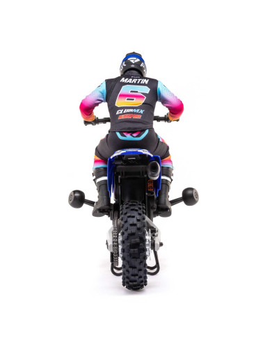 1/4 Promoto-MX Motorcycle RTR, Club MX Azul