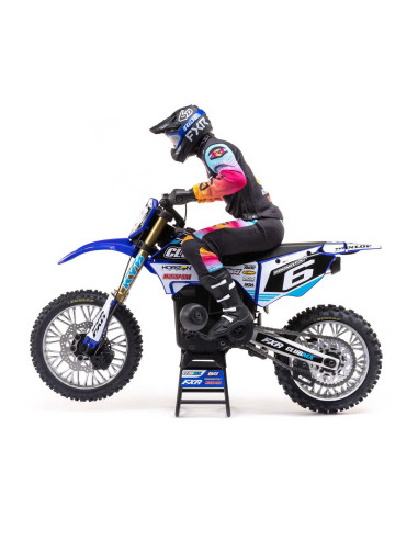 1/4 Promoto-MX Motorcycle RTR, Club MX Azul