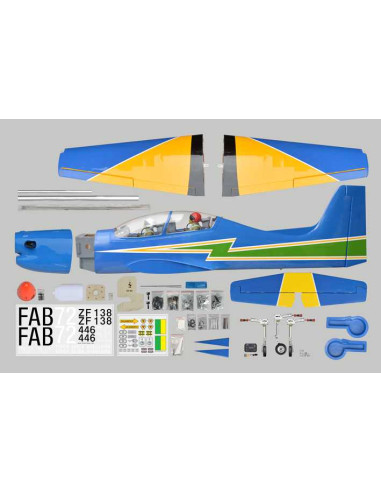 TUCANO 30-35CC GP/EP SCALE 1:5 ½ ARF