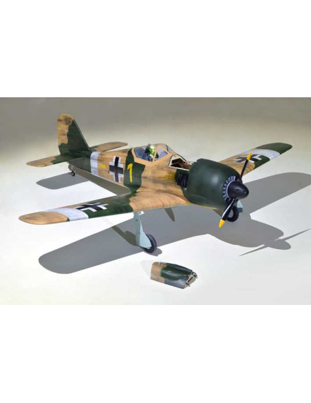 FOCKE WULF 1,4m - 55'' W/Electric Retract ARF .46 -.55