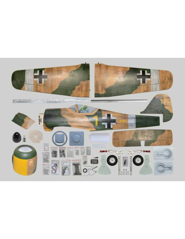 FOCKE WULF 1,4m - 55'' W/Electric Retract ARF .46 -.55