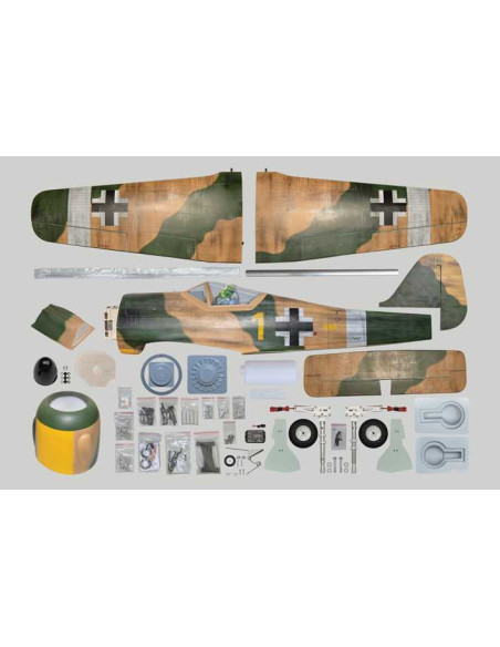FOCKE WULF 1,4m - 55'' W/Electric Retract ARF .46 -.55