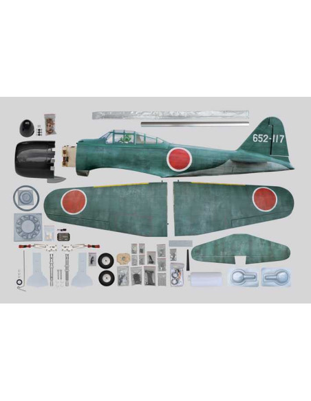 ZERO A6M 1,4m - 55'' W/Electric Retract ARF .46 -.55