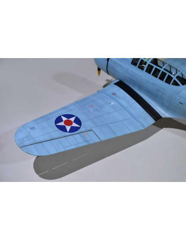 SBD DAUNTLESS 1,44m - 56,7'' W/Electric Retract ARF .46 -.55