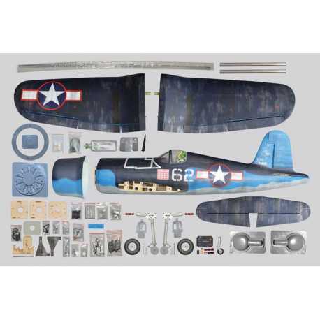 F4U-CORSAIR 1,8m - 70.9'' W/Electric Retract ARF 26-30cc
