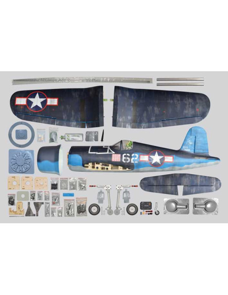 F4U-CORSAIR 1,8m - 70.9'' W/Electric Retract ARF 26-30cc