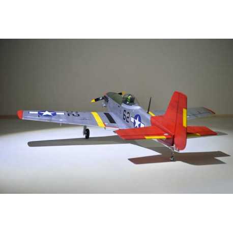 P51 MUSTANG 1,41m - 55,5'' W/Electric Retract ARF .46 -.55
